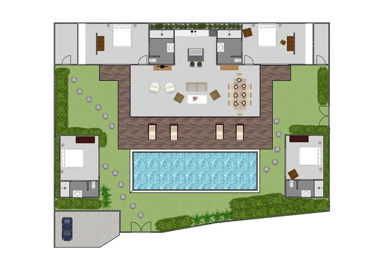 4 Bedroom Villa - Seminyak